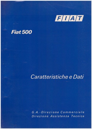 Fiat 500 caratteristiche - fiat, –
